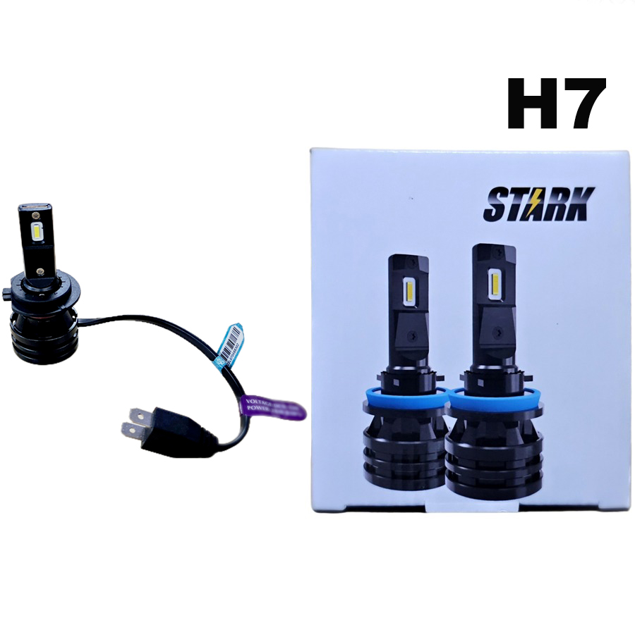 Bombilla LED STARK / H7 / 9,6-32 V / 6,000LM / (SET 2 UNIDADES) / BOSCH-10-D-1