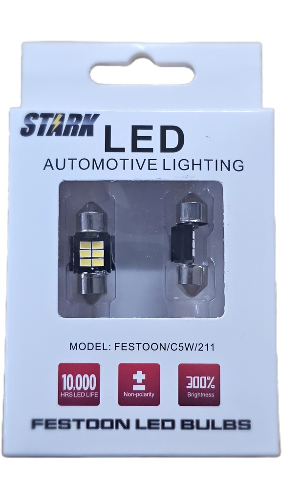 Bombilla LED STARK 9-18 V / 10X28 MM / TECHO / ** UNIDAD ** / BOSCH-EN-EXIVICON