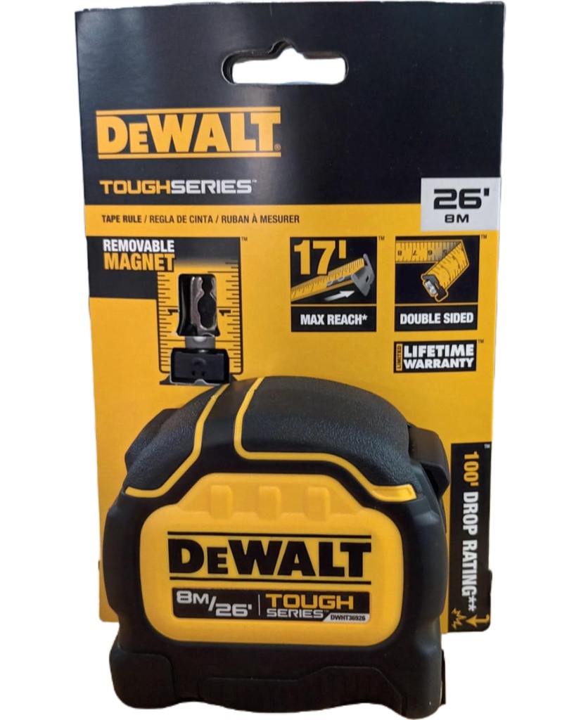Metro Magnetico 8 Metros DEWALT  3/4&quot; / DEWALT-