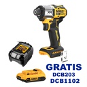 Llave de Impacto 20 V DEWALT Lithium / Impacto / BARETOOL / GRATIS DCB203 + DCB1102 / DEWALT-(2)-