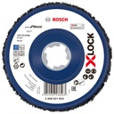 Disco Fibra 4 1/2&quot; Limpieza / Remocion pintura / X-LOCK / BOSCH-