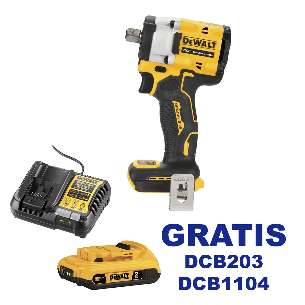 Pistola de Impacto 1/2&quot; DCF922B / BARETOOL / DEWALT-