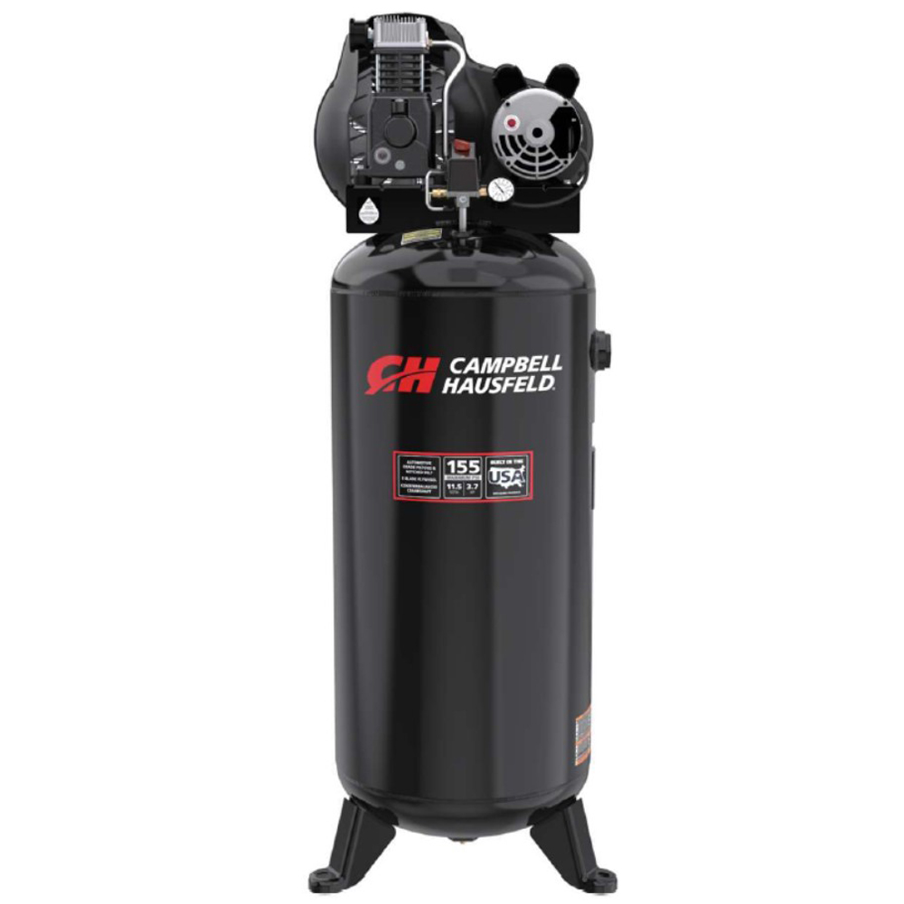 Compresor 3.7 HP 60 Gal CAMPBELL HAUSFELD CE6037 / NEGRO / BOSCH-