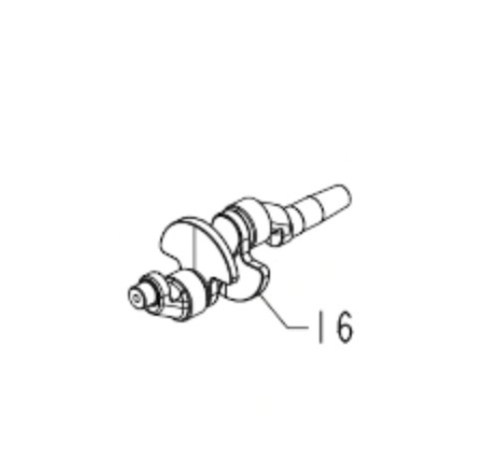 Compresor REP. Cigueñal C6037 / CE6037 / CAMPBELL HAUSFELD / BOSCH-PISO-ENTRADA