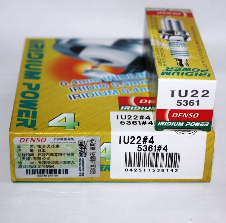 Bujia IRIDIO IU22 / MOTO / DISCOVER PULSAR XCD UR3CC / DENSO / BOSCH-