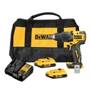 Taladro inalambrico 20 V DEWALT  / Sin Carbones / Percucion / DEWALT-1-C-3-H