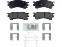 Pastilla de Freno Mazda  PROTEGE 99-02 / 323 98-03 / KIA RIO 03-05 / MF401 KIT / CERAMICA / BOSCH-