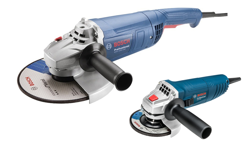 Amoladora 9&quot; BOSCH GWS 2200-230 / 2200 W / VULCANO M14 / + GWS 850 M14 / BOSCH-