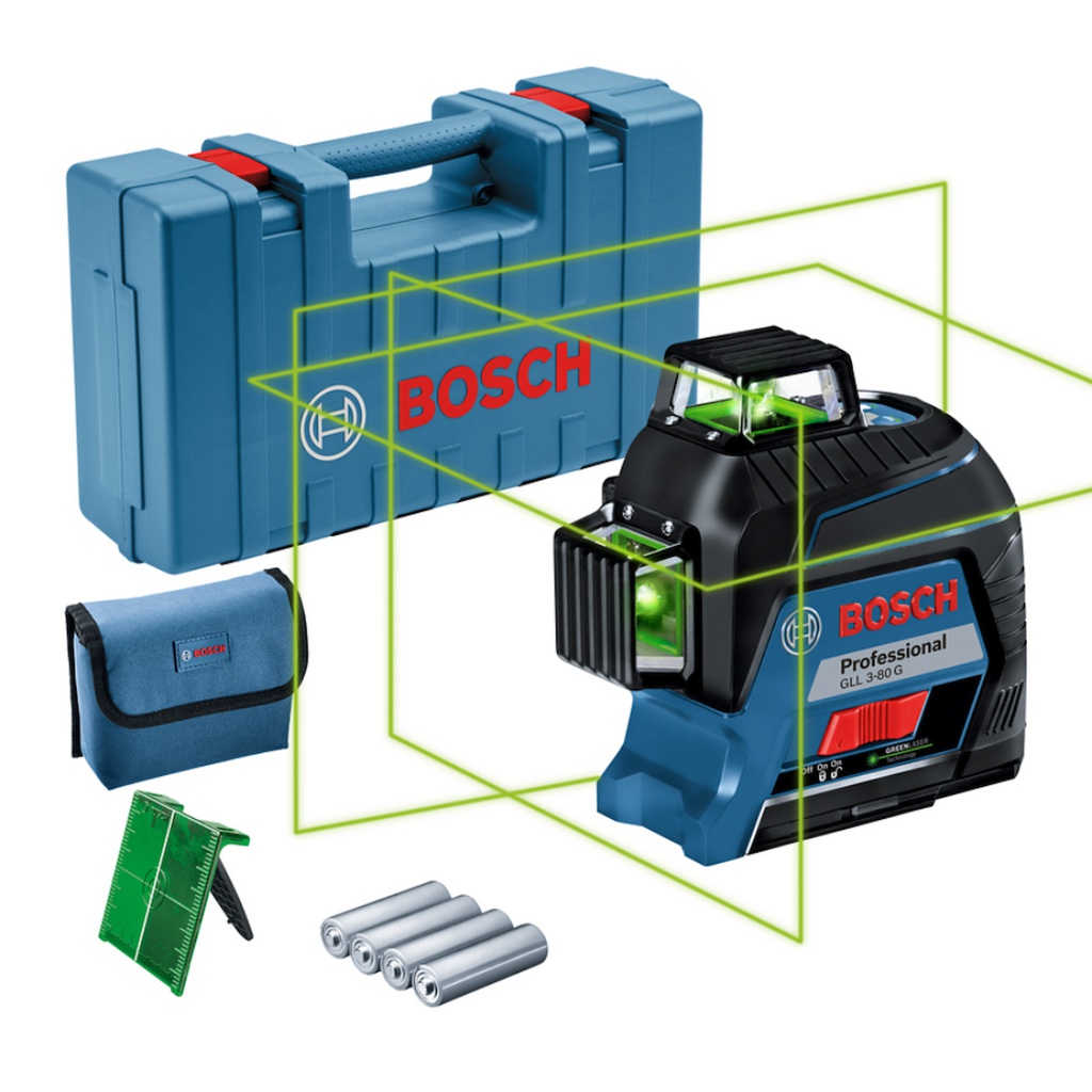Nivel Laser GLL 3-80 G Linea VERDE / BOSCH-