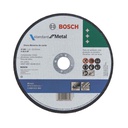 Disco abrasivo 7" Corte metal / Plano / STANDARD / 7" X 1/16" X 7/8" (180 X 1.6 X 22.23MM) / BOSCH-7-C-4