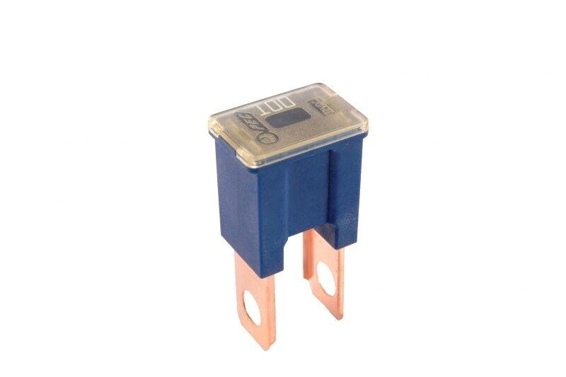 Fusible Principal / Main / Tipo B / 100 Amp / Azul / FLOSSER / BOSCH-ECXIBIDOS