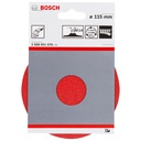 Plato de Hule 4 1/2" BOSCH ( Con Velcro ) / BOSCH-TABLA-ACC