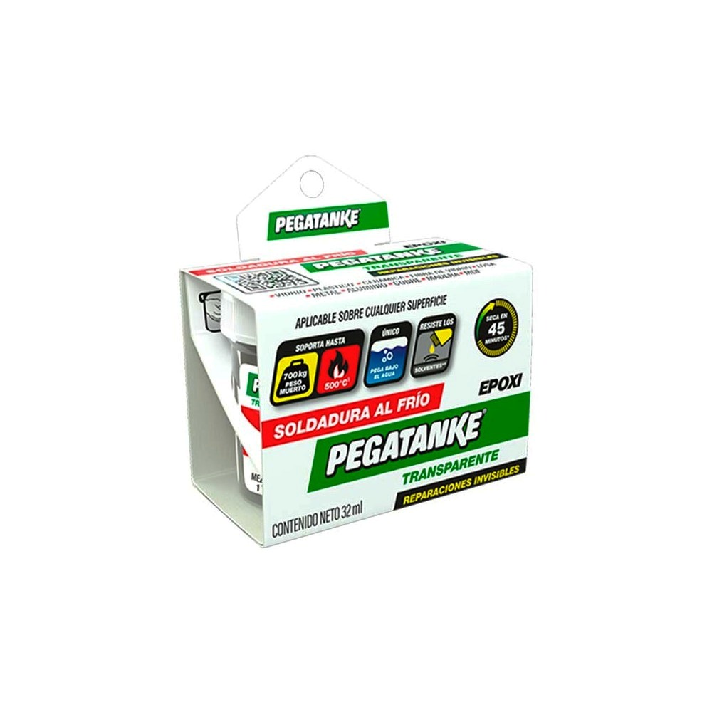 Pegamento Epoxico Transparente 32 ml / Pega Bajo Agua PEGATANKE / DEWALT-TABLA-3