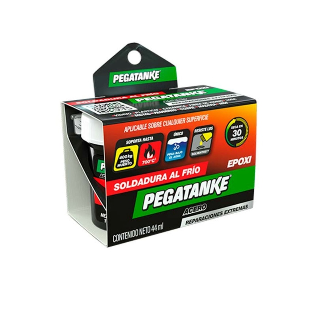 Pegamento Epoxico Acero 44 ml / Pega Bajo Agua PEGATANKE / DEWALT-TABLA-1