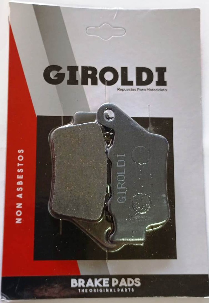 Pastilla de Freno / MOTO / PULSAR NS 200, 220 / GIXER 150 / 250 / GIROLDI / BOSCH-11-C-1