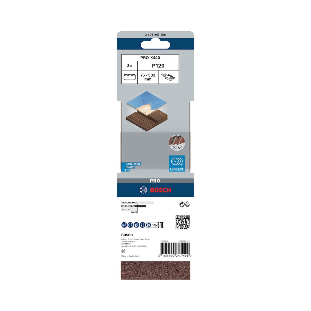 Lija de Banda 3X21 G 120 3 PCS BEST / BOSCH-TABLA-5
