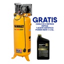 Compresor 3.7 HP 60 Gal DEWALT DXCM601.LA / 155 PSI / AMARILLO / DEWALT-