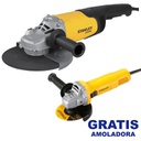 Amoladora 9" STANLEY / SL229-B3+SG6115-B3 / DEWALT-1-C-3-A/17 FONDO