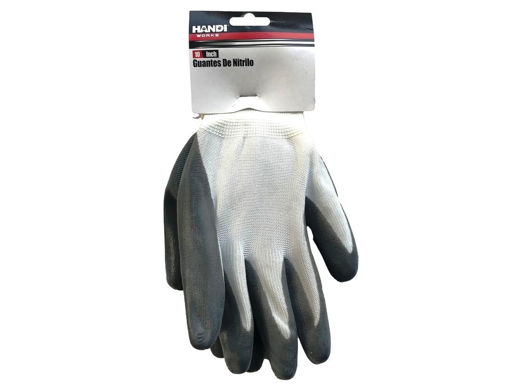 Guantes de Nitrilo 10" / HANDI WORKS / BOSCH-