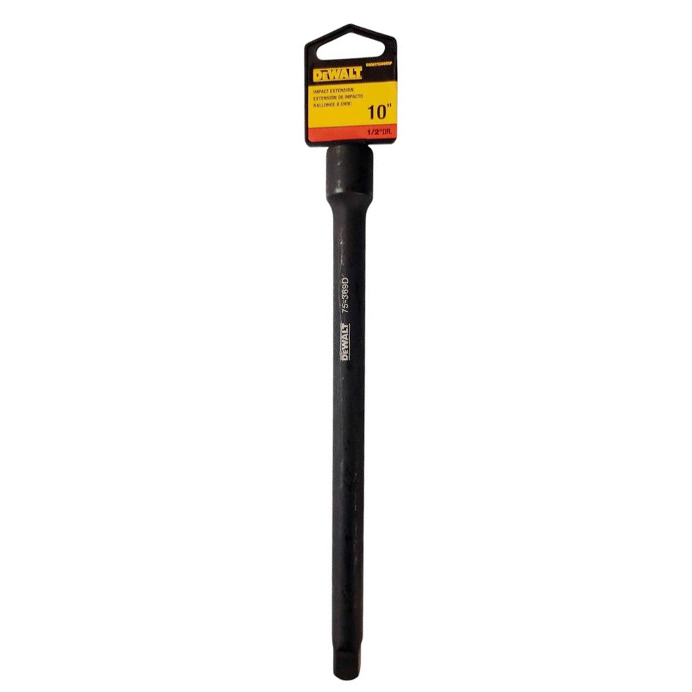 Extension Impacto 1/2" X 10" Largo DEWALT / DEWALT-TABLA-3