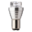 Bombilla LED FLOSSER / ( 2 Contactos ) / 522907 P21W / 12V / BAY15D / AMBAR / BOSCH-PISO-1