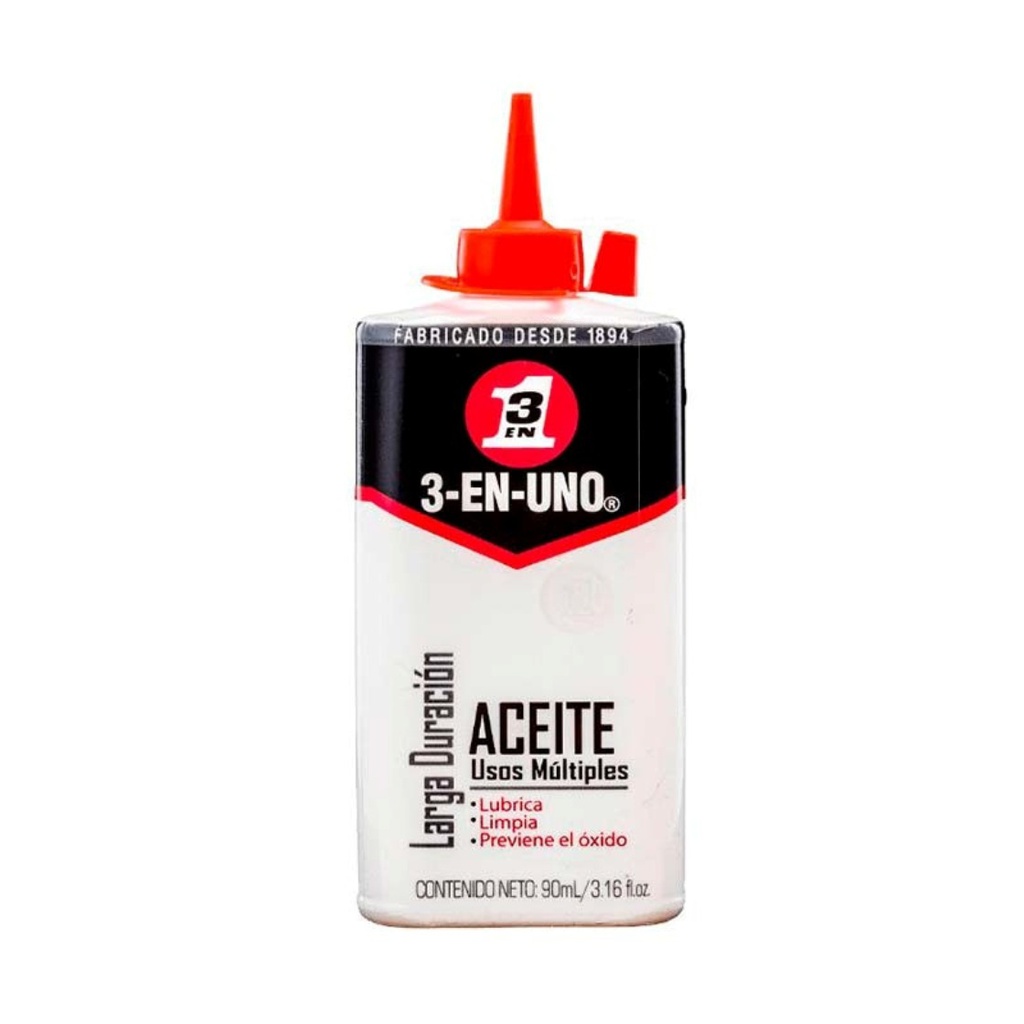 Lubricante Aceite Multiusos 3EN1 / 3 Onzas / WD-40 / BOSCH-18-D-2-B