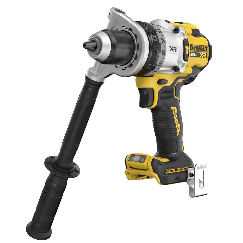 Taladro inalambrico 20 V DEWALT / DCD1007B / BARETOOL / DEWALT-1-B-3-A