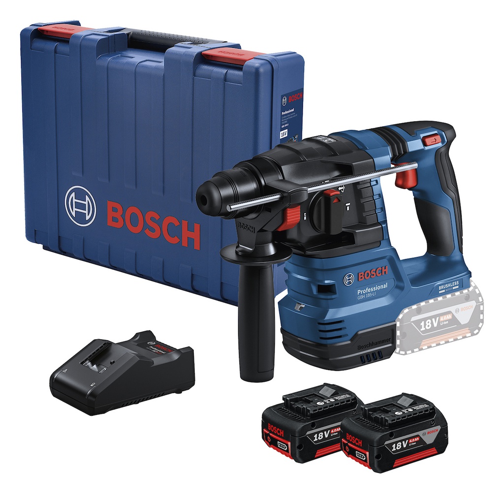 Martillo Perforador 2 KG GBH 185-LI / 2-BATERIA / BOSCH-18-E-1-B