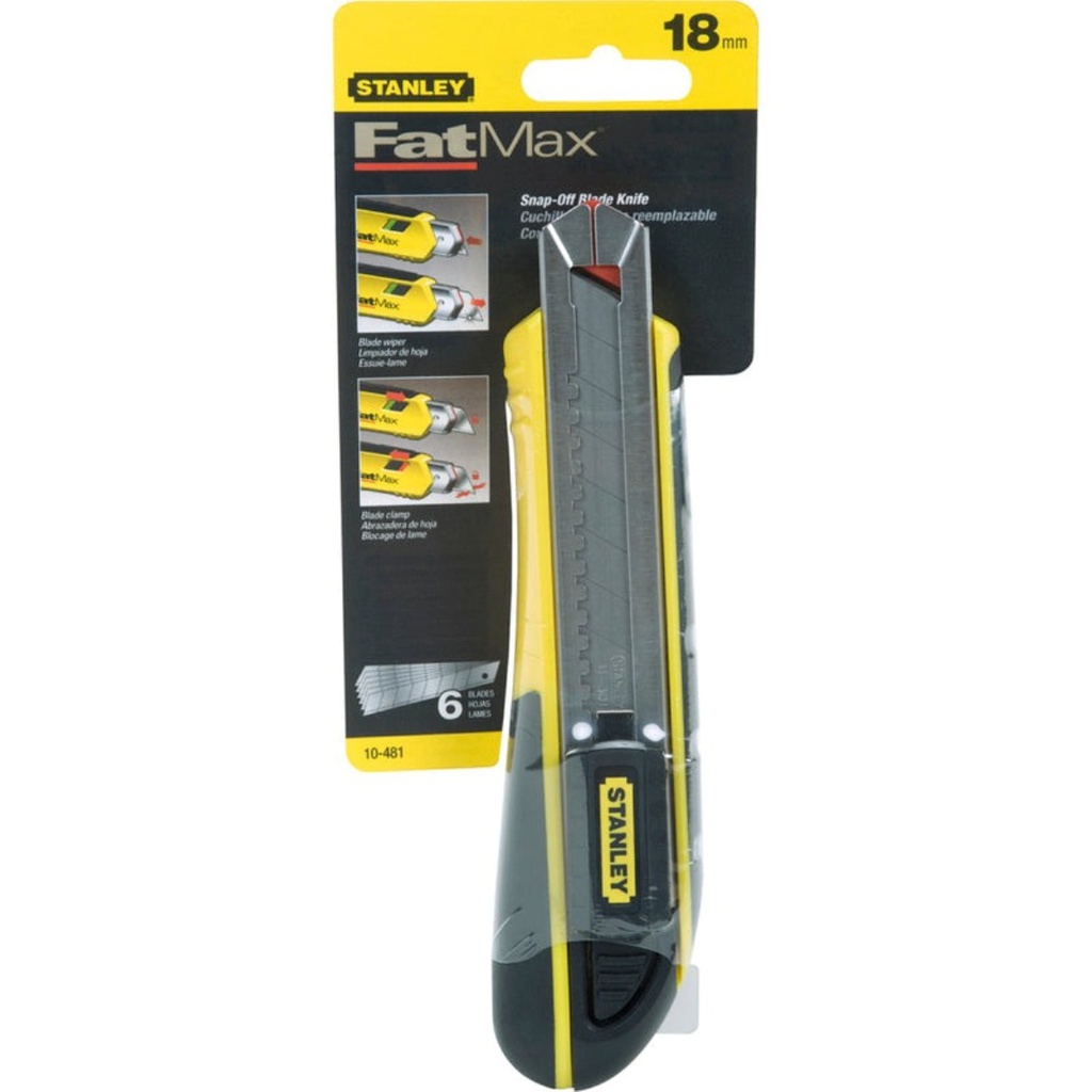 Cuchilla Bimaterial SNAP-OFF, FATMAX, / 18 mm" / STANLEY / DEWALT-TABLA-3