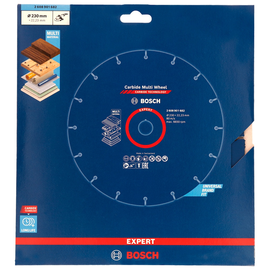 Disco de diamante 9" BOSCH Corte de Metal 30 VECES MAS / EXPERT / BOSCH-
