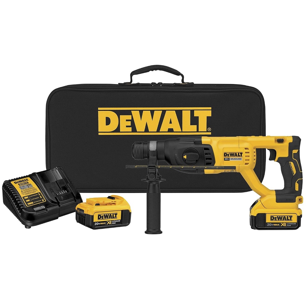 Martillo Perforador 2 KG DCH133M2 / 2 Bateria 1 Cargador / 20 Volt / DEWALT-6-A-3-C
