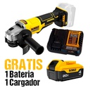 Amoladora 4 1/2" DEWALT 20V / BARETOOL / GRATIS DCB204 + DCB1104 / DEWALT-6-D-1-C/ PISO 2
