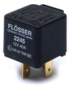 Relay FLOSSER 12V / 40 Amp 4 Terminales 10R / BOSCH-