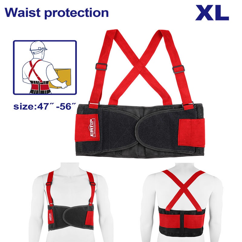 Cinturon de Apoyo Ajustable / Proteccion Lumbar Talla XL / DEWALT-5-E-3