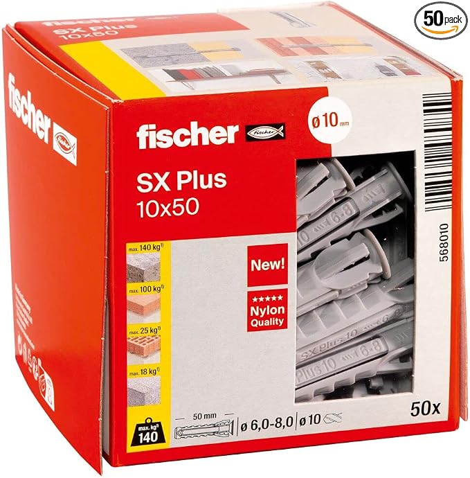 Tarugo FISCHER SX PLUS 10 / DEWALT-