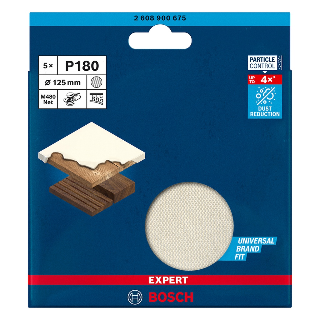 Lija Circular Gex Top BOSCH 6" G180 / MAYA / EXPERT / BOSCH-TABLA 5