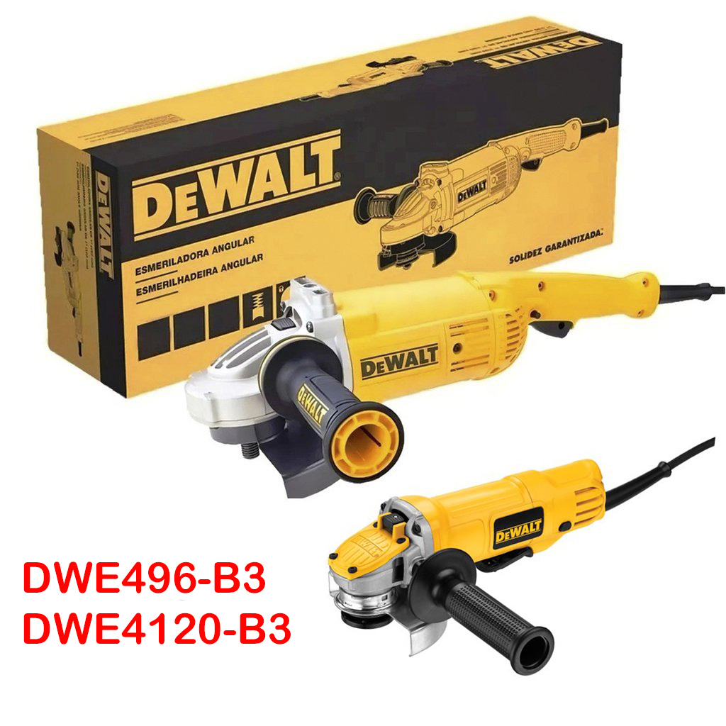 Amoladora 9" DEWALT DWE496 2,600 Watt + DWE4120 / DEWALT-7-B-1-B (B2)-16-D-3-A