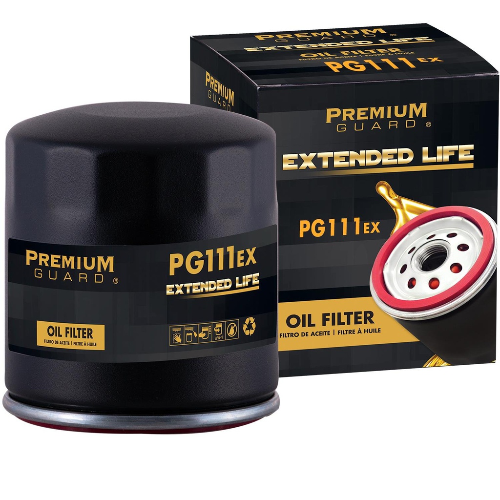 Filtro Aceite PREMIUM GUARD / PG111EX / AVEO 04-08 1.6 / EQUINOX 05-09 / SILVERADO 1500 4.3 02-13 / PH3387A / BOSCH-
