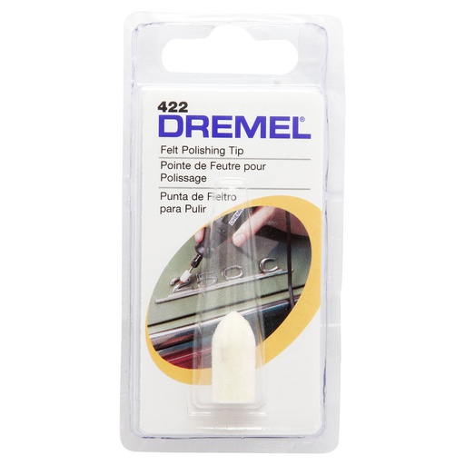 [422] Punta de fieltro para limpiar y pulir DR422 / BOSCH-TABLA 2