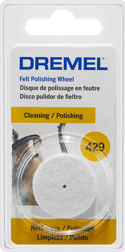 [429] Disco fieltro para limpieza y pulido DR429 / BOSCH-TABLA 2