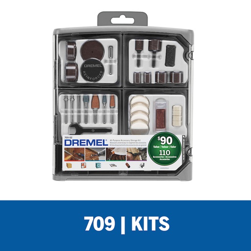 [709-01] Kit Accesorios 110 Piezas Dremel DR709-01/ BOSCH-