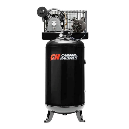 [CE5003] Compresor 5.0 HP 80 Gal 175 PSI CAMPBELL HAUSFELD / NEGRO / DEWALT-