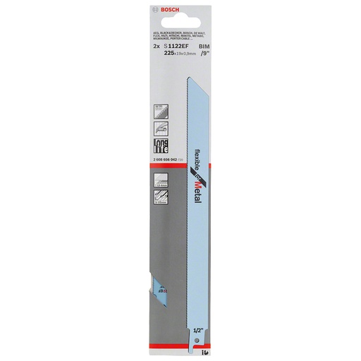 [2608656042] Sierra / 'Cuchilla Sable BOSCH 9&quot; S1122EF  BOSCH / BLISTER 2 / BOSCH-