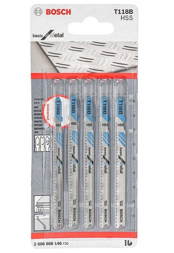 [2608668146] Sierra / 'Cuchilla para Caladora T118B 5U / BOSCH-10-D-2