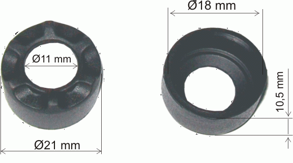 [1610502016] Hule de Ajuste Rotomartillo GBH 2-28 D / BOSCH-2-B-1-B-3