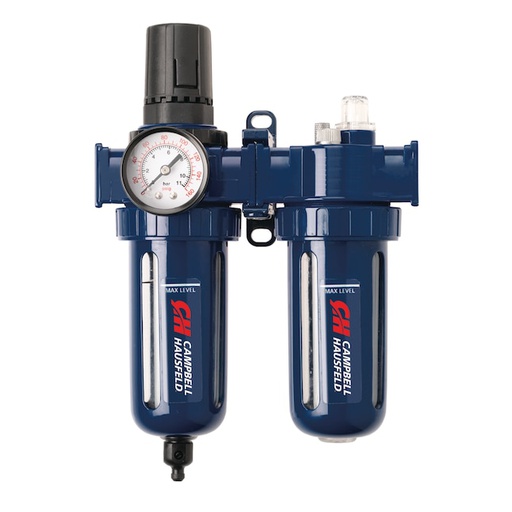 [PA2078] Compresor ACCE. Trampa de Agua / Purificador / Lubricador / Regulador / 3/8" - 150 PSI / BOSCH-12-E-3-E