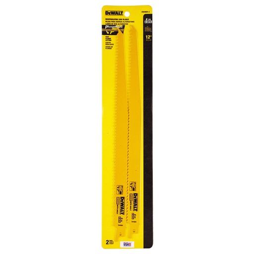 [DW4804-2] Sierra / 'Cuchilla Sable 12&quot; DW4804-2 / MADERA 12&quot; Largo / 2 Unidades / DEWALT-Tabla-4