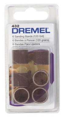 [432] Banda lijadora grano 120 Dremel DR432 / BOSCH-TABLA 2