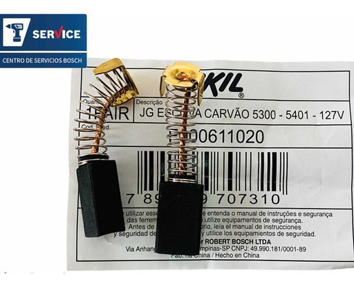 [F000611020] Carbones Sierra Circular SKIL 5300 / BOSCH-B-36