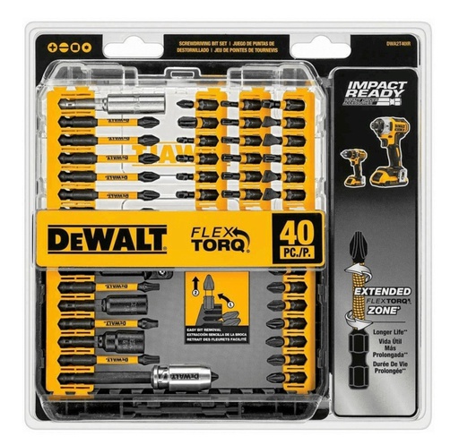 [DWA2T40IR] Kit de Puntas Magneticas 40 Piezas Dewalt / DEWALT-TABLA-7